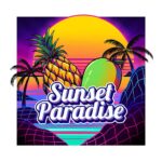 sunset-paradise-bottle-shot-illustration